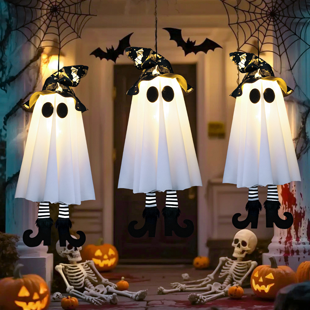 Outdoor Lighting Effects - 1/3pcs Halloween LED Light Up Witch