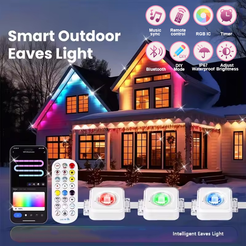 Landscape Spike Light - 150ft 100ft 50ft Permanent Outdoor Lights