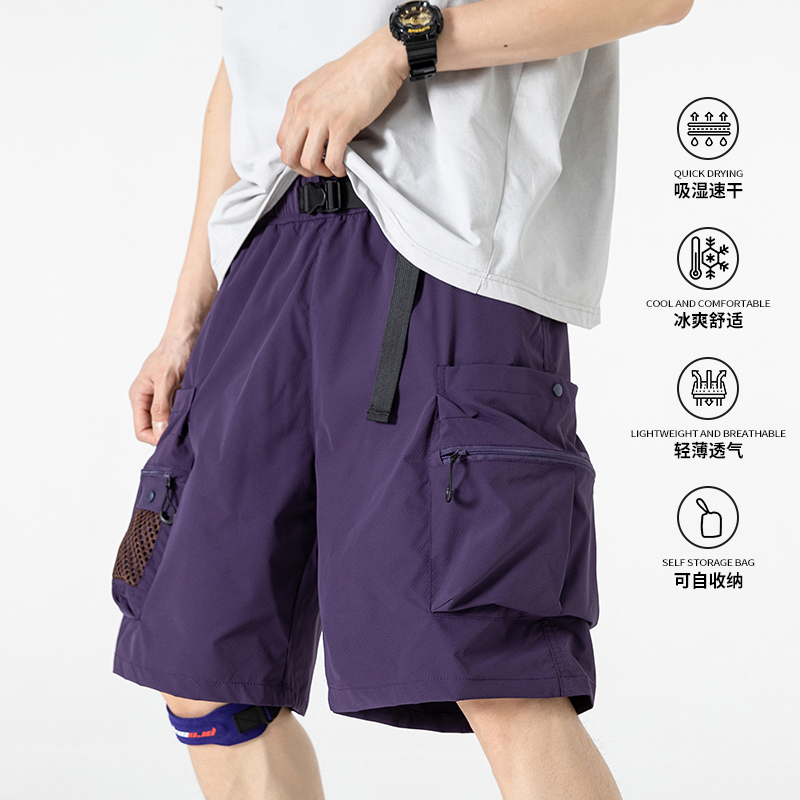 Outdoor Lighting Track - Men's Summer Light Thin Loose Casual