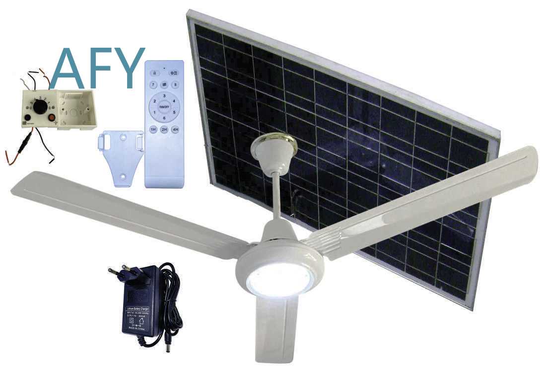 ACDC 56 12V Solar Fan for DC C - огляд і ціна Outdoor Lighting Warehouse