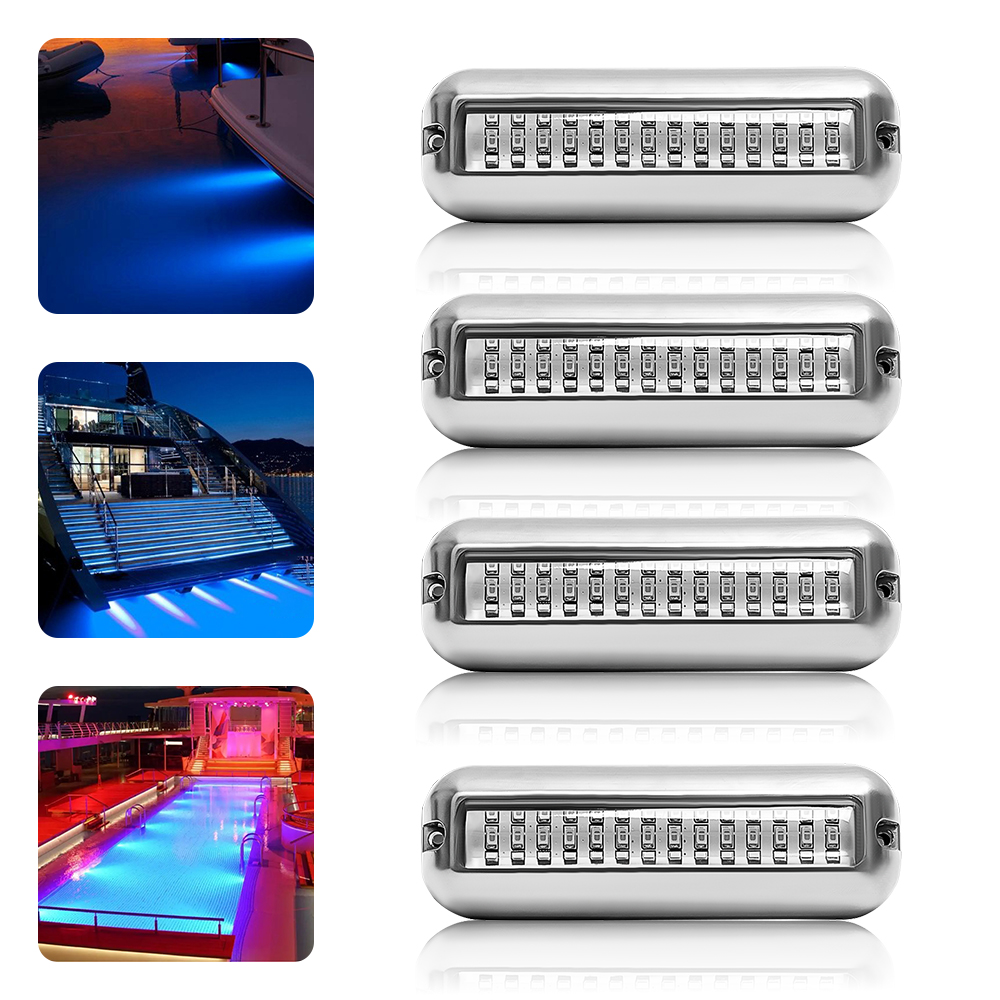 42 LED Waterproof Marine Boat  - огляд і ціна Deck Step Light