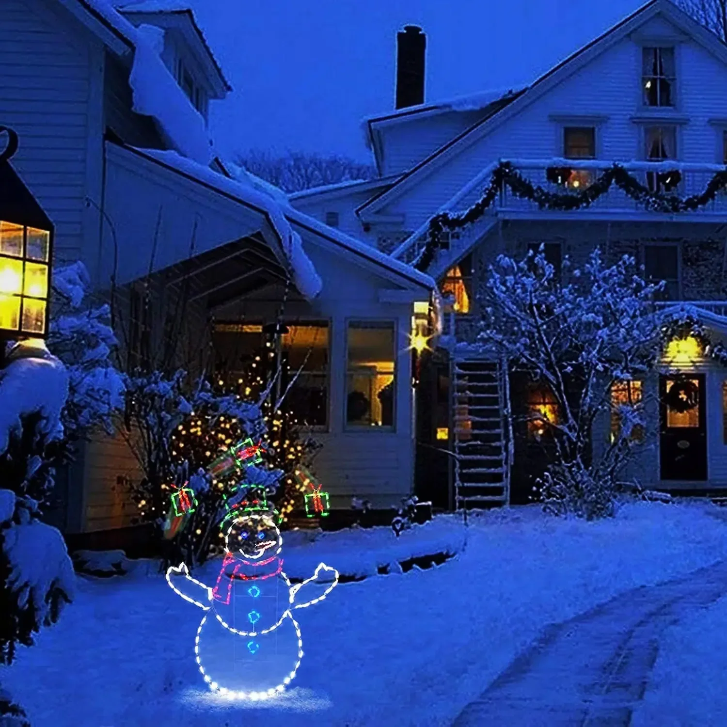 Animated Snowball Light LED Gl - огляд і ціна Outdoor Lighting Effects