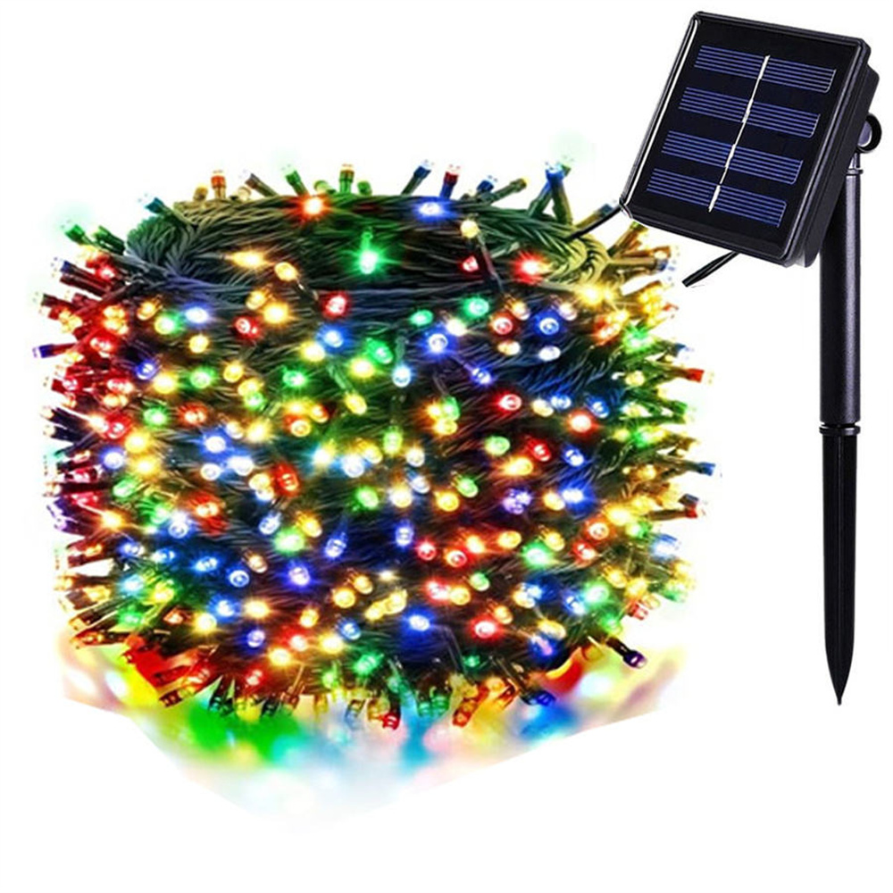 300LED Solar String Light Fair - огляд і ціна Xmas Outdoor Lighting Decorations