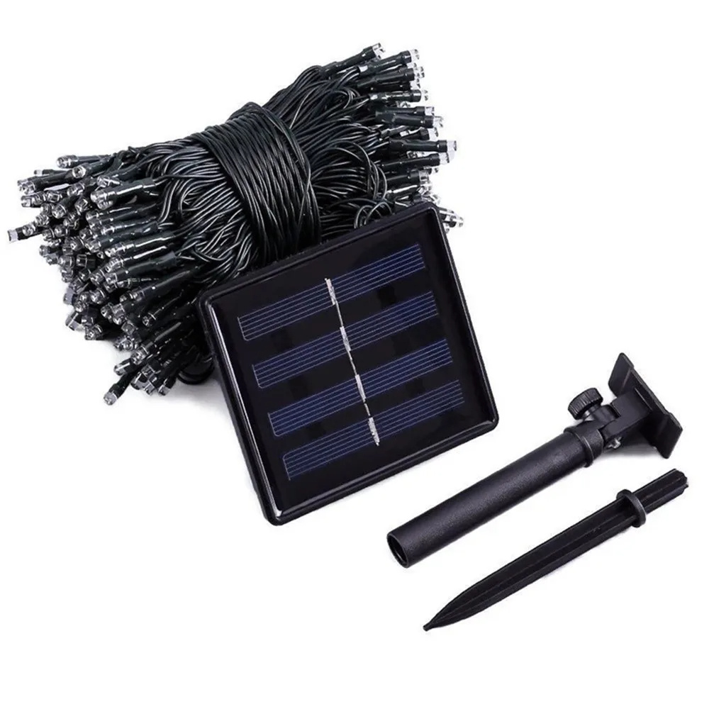 300LED Solar String Light Fair - огляд і ціна Xmas Outdoor Lighting Decorations
