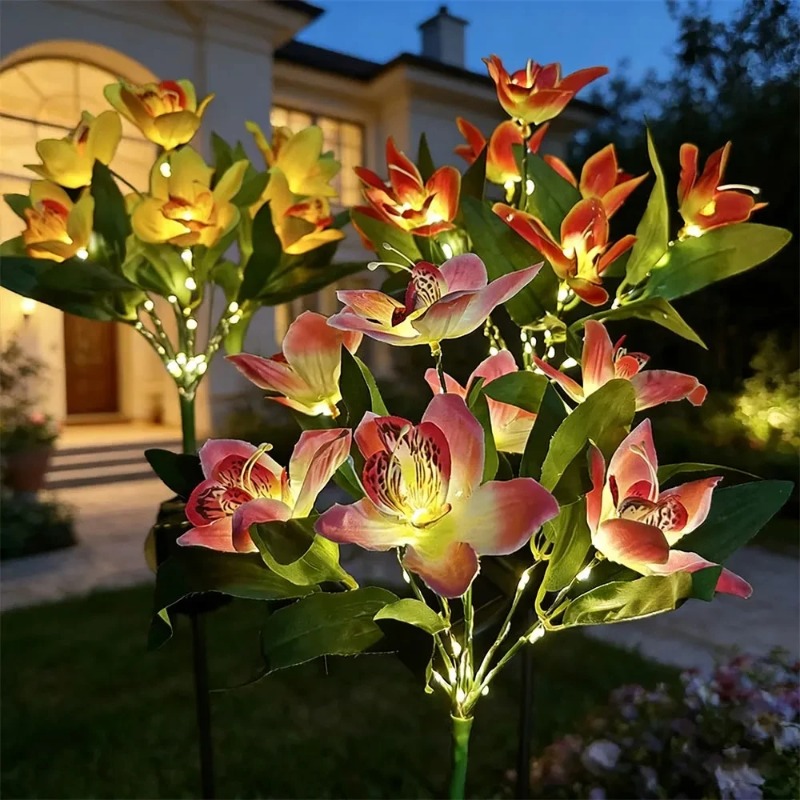 Orchid Ground LED Light Artifi - огляд і ціна Landscape Spike Light