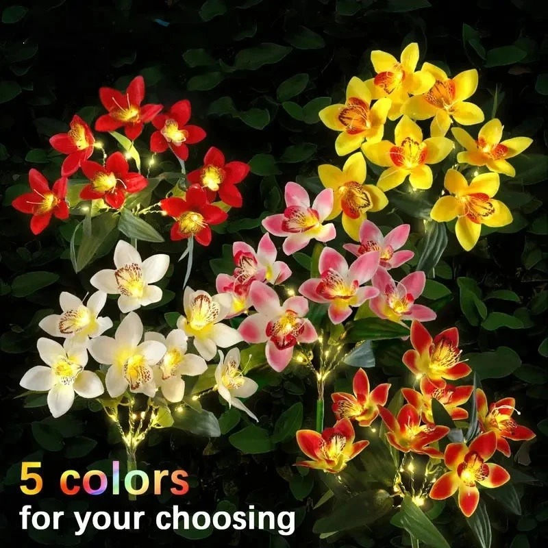 Orchid Ground LED Light Artifi - огляд і ціна Landscape Spike Light