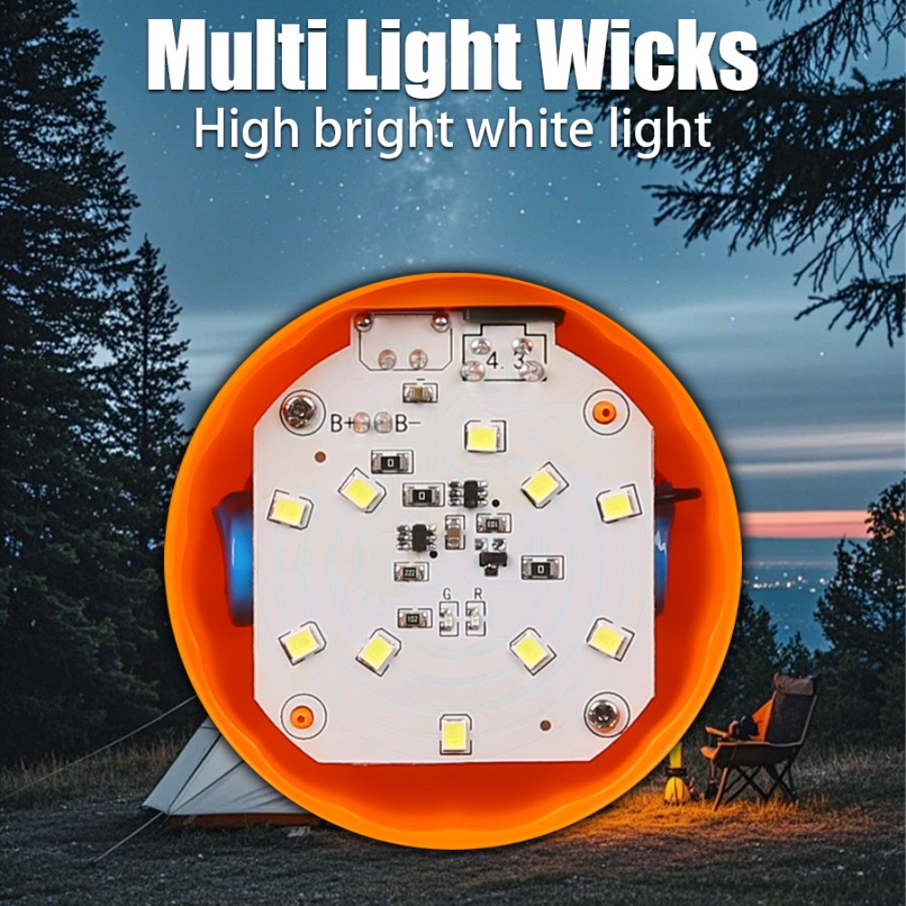 Portable Mini Camping Lamp 4 L - огляд і ціна Outdoor Lighting Battery