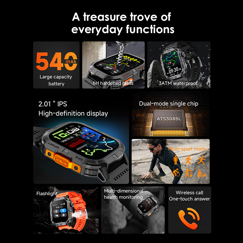2026 New Smart Watch GPS Motio - огляд і ціна Outdoor Lighting Track