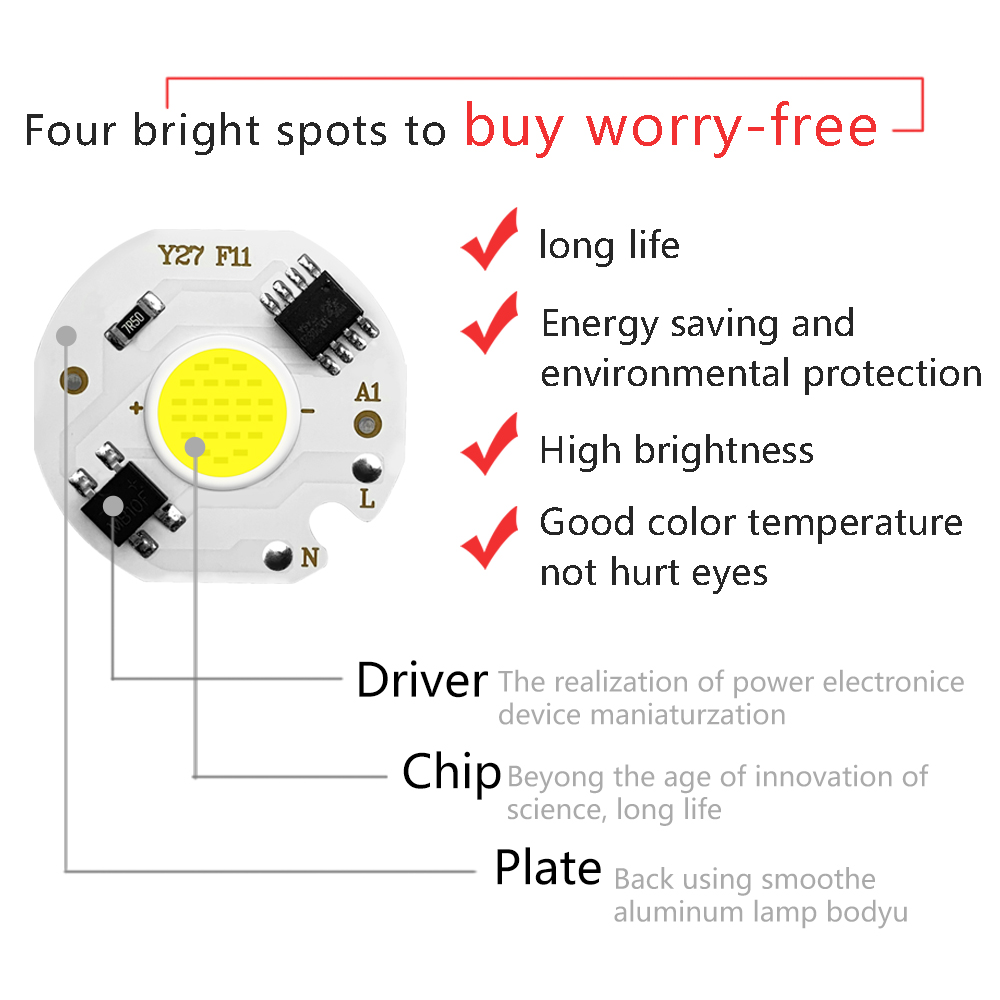 6pack COB LED Chip Lights 220V - огляд і ціна Landscape Spike Light