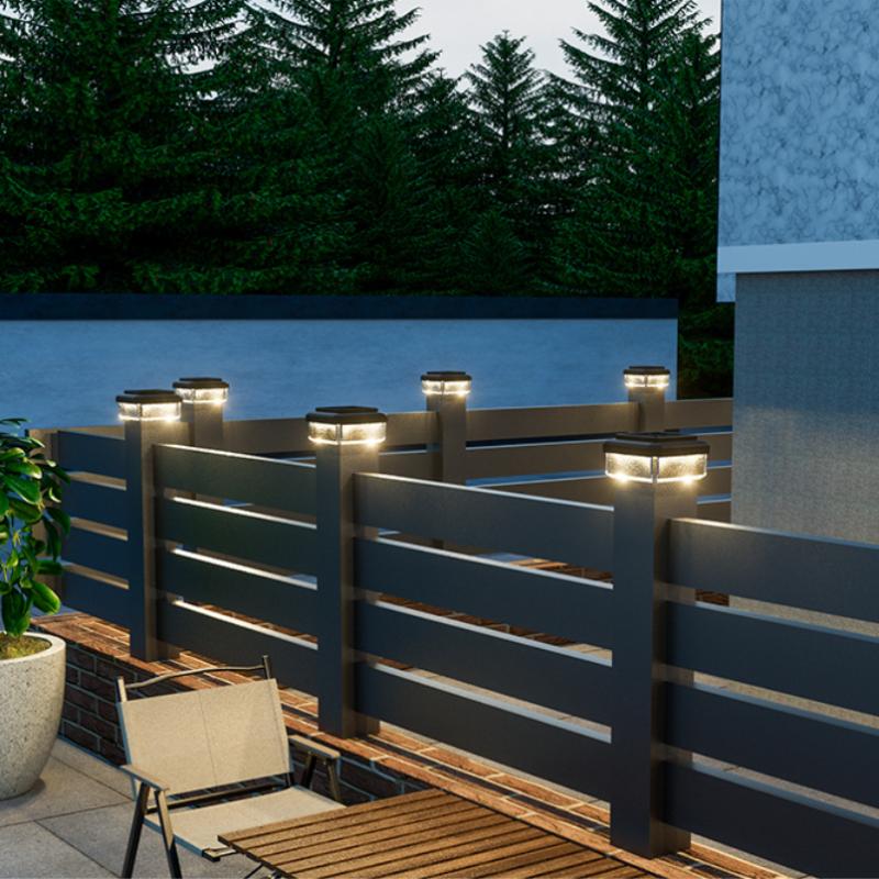 1Pcs IP65 Waterproof Solar Fen - огляд і ціна Post Cap Light