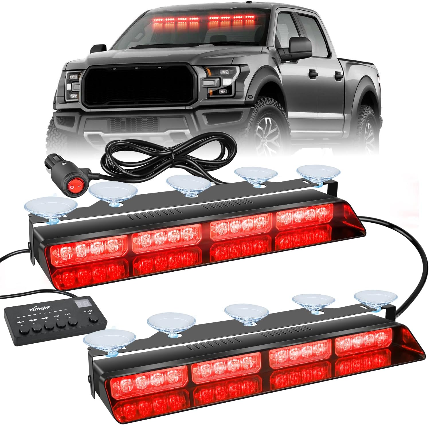 Nilight 32LED Emergency Dash S - огляд і ціна Deck Step Light