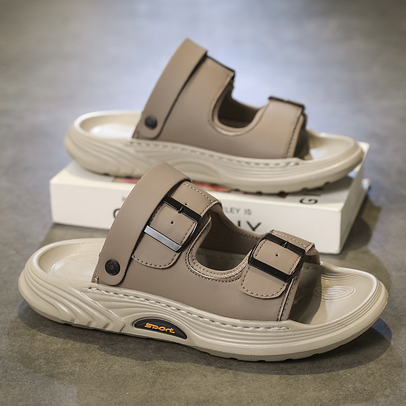 Platform Leather Male Slippers - огляд і ціна Outdoor Lighting Design