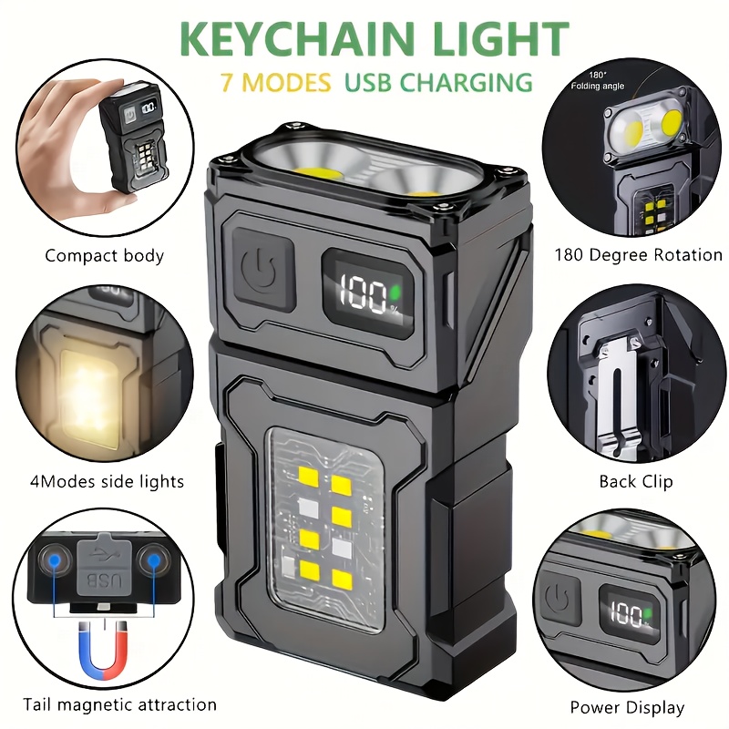 Mini Rechargeable LED Pocket F - огляд і ціна Outdoor Lighting Fixtures