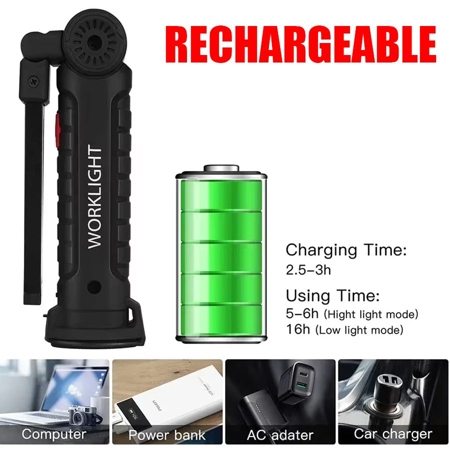 Portable LED Flashlight with M - огляд і ціна Outdoor Lighting Lumen