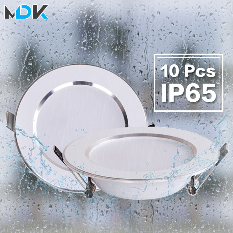10 Pcs Lot Dimmable Waterproof - огляд і ціна Outdoor Lighting Under Roof