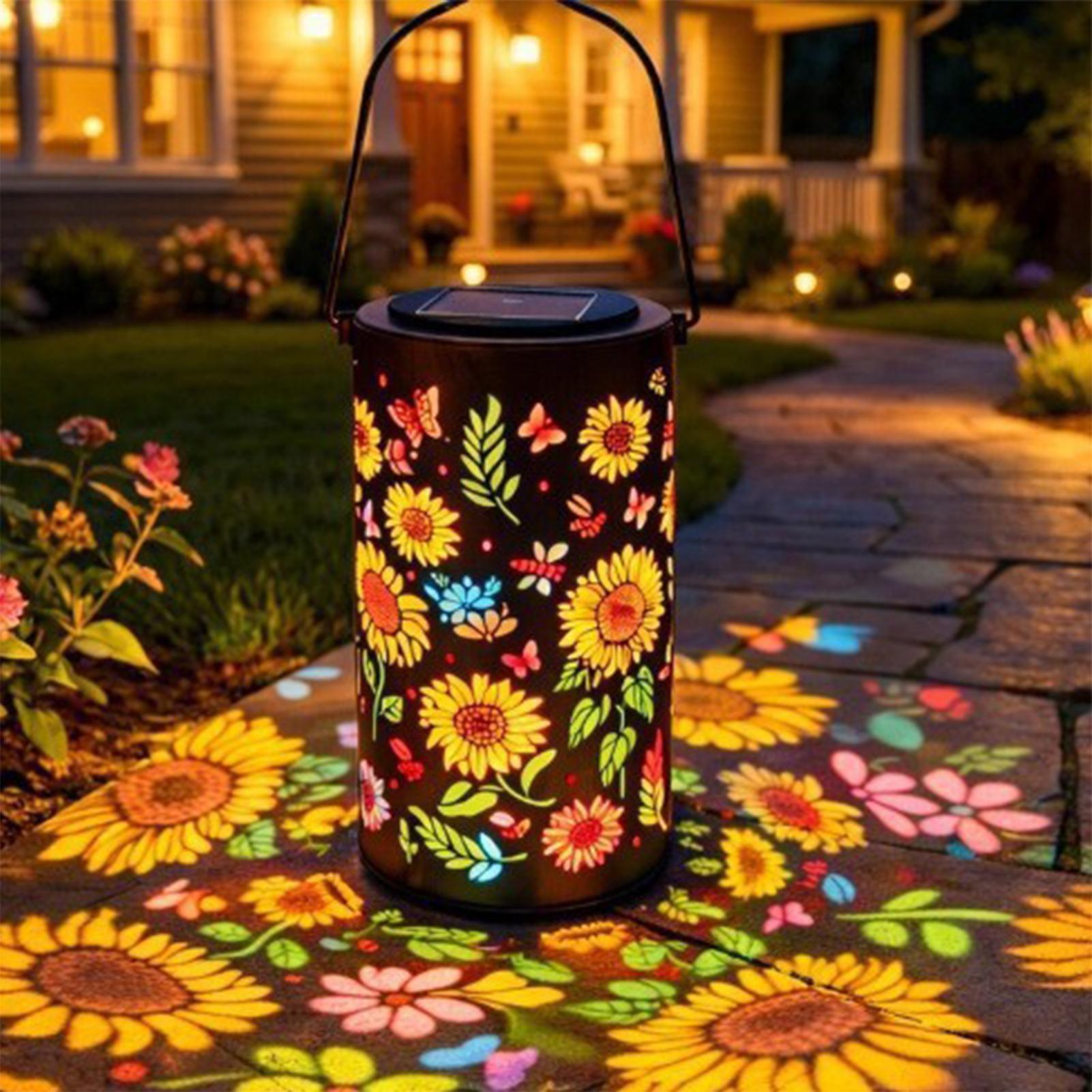 Sunflower Solar Lantern Weathe - огляд і ціна Outdoor Lighting Patio