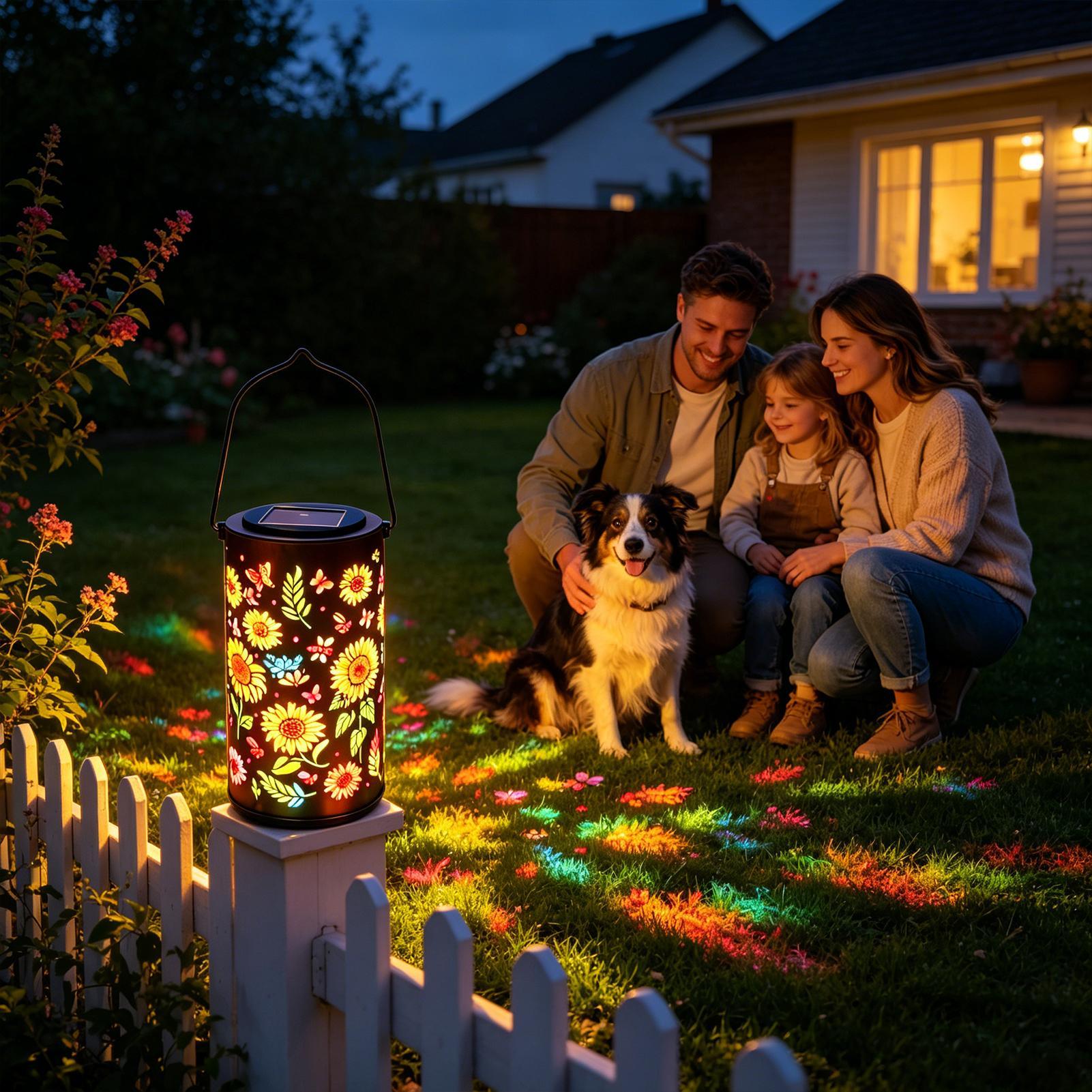 Sunflower Solar Lantern Weathe - огляд і ціна Outdoor Lighting Patio