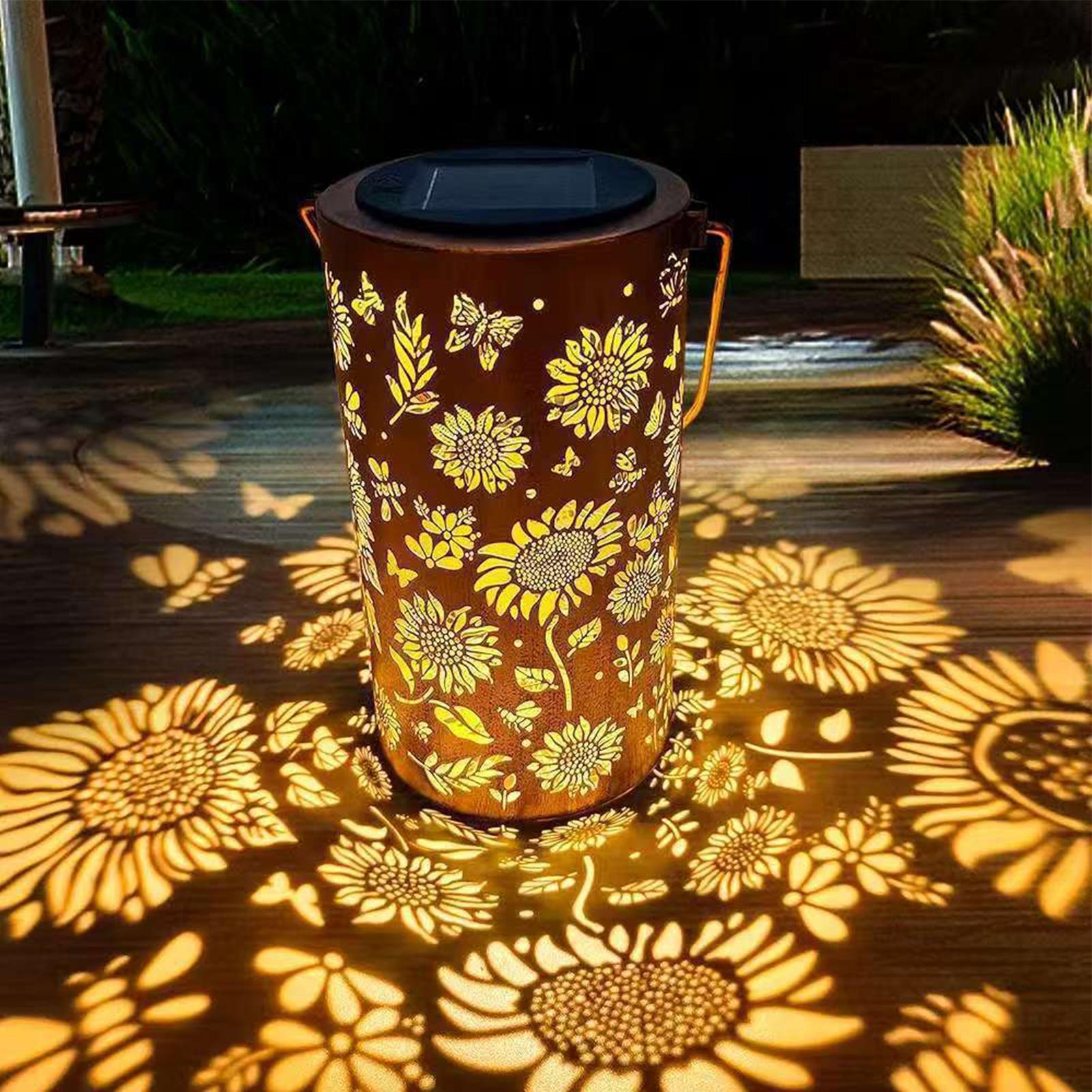 Sunflower Solar Lantern Weathe - огляд і ціна Outdoor Lighting Patio