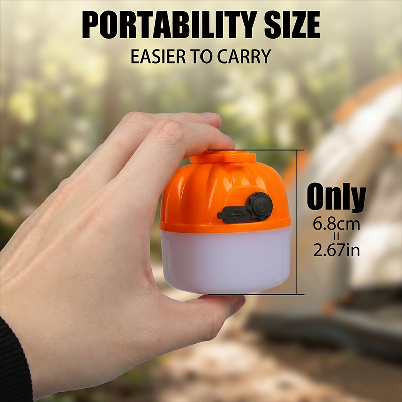 Mini Portable LED Pumpkin Bulb - огляд і ціна Outdoor Lighting Lumen