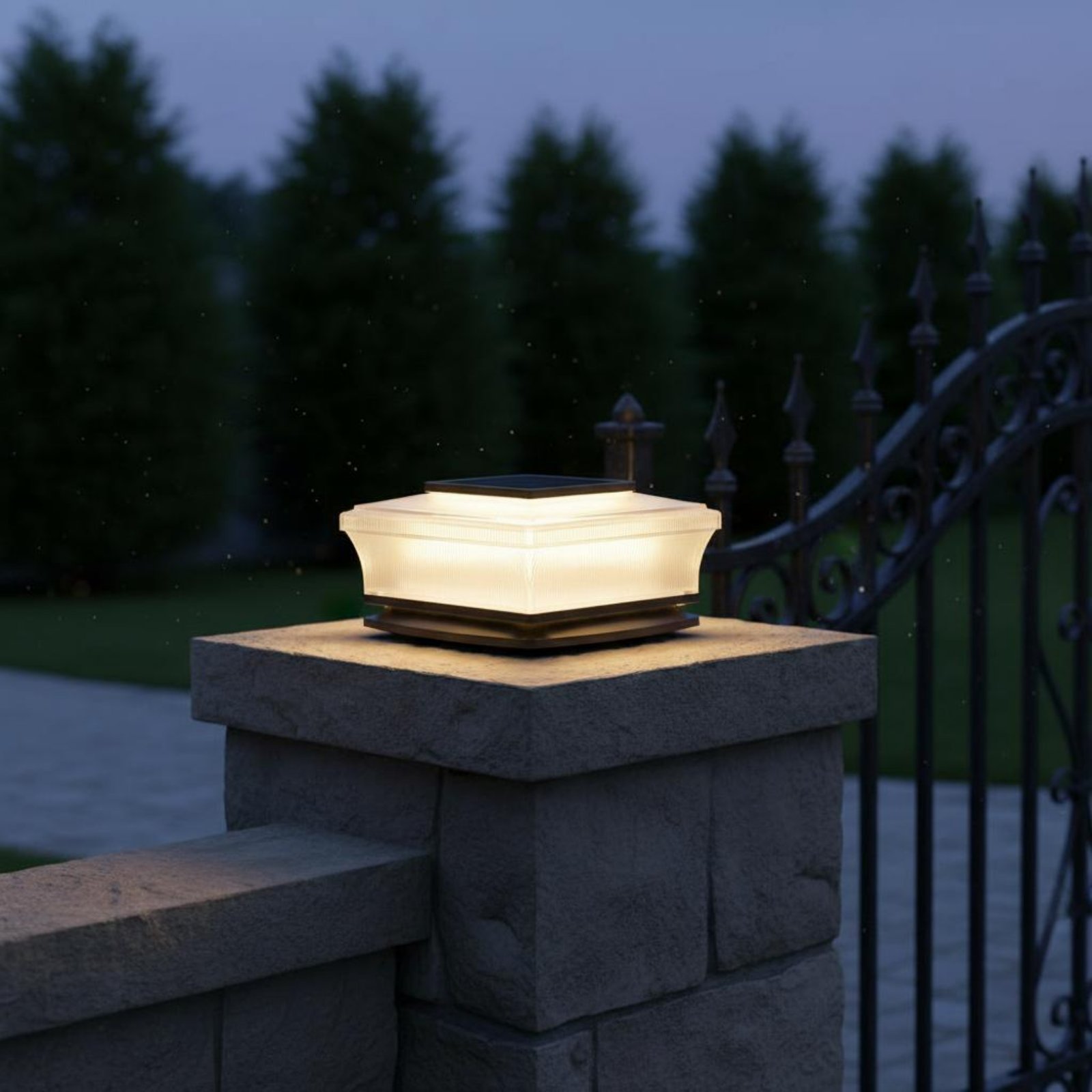 Solar Post Cap Light Wireless  - огляд і ціна Post Cap Light