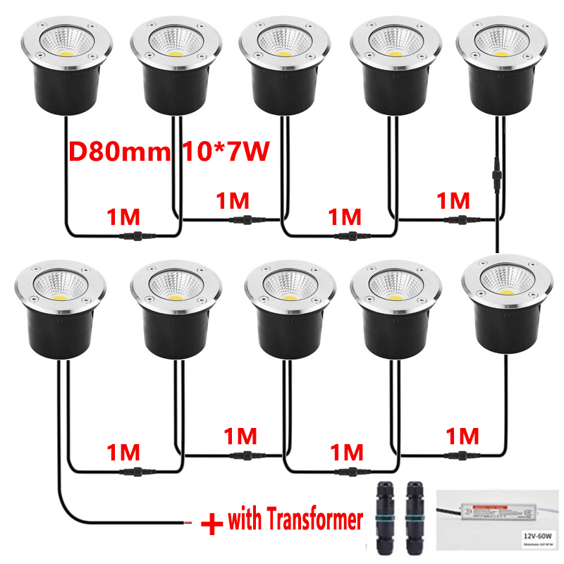 12V LED In-ground Light IP67 W - огляд і ціна Outdoor Lighting Underground Wiring