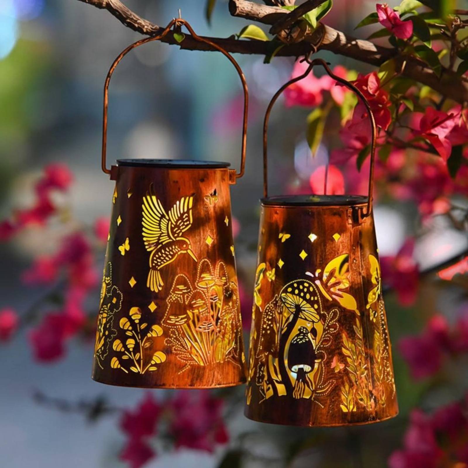 Floral Garden Lantern Pattern  - огляд і ціна Outdoor Lighting Design