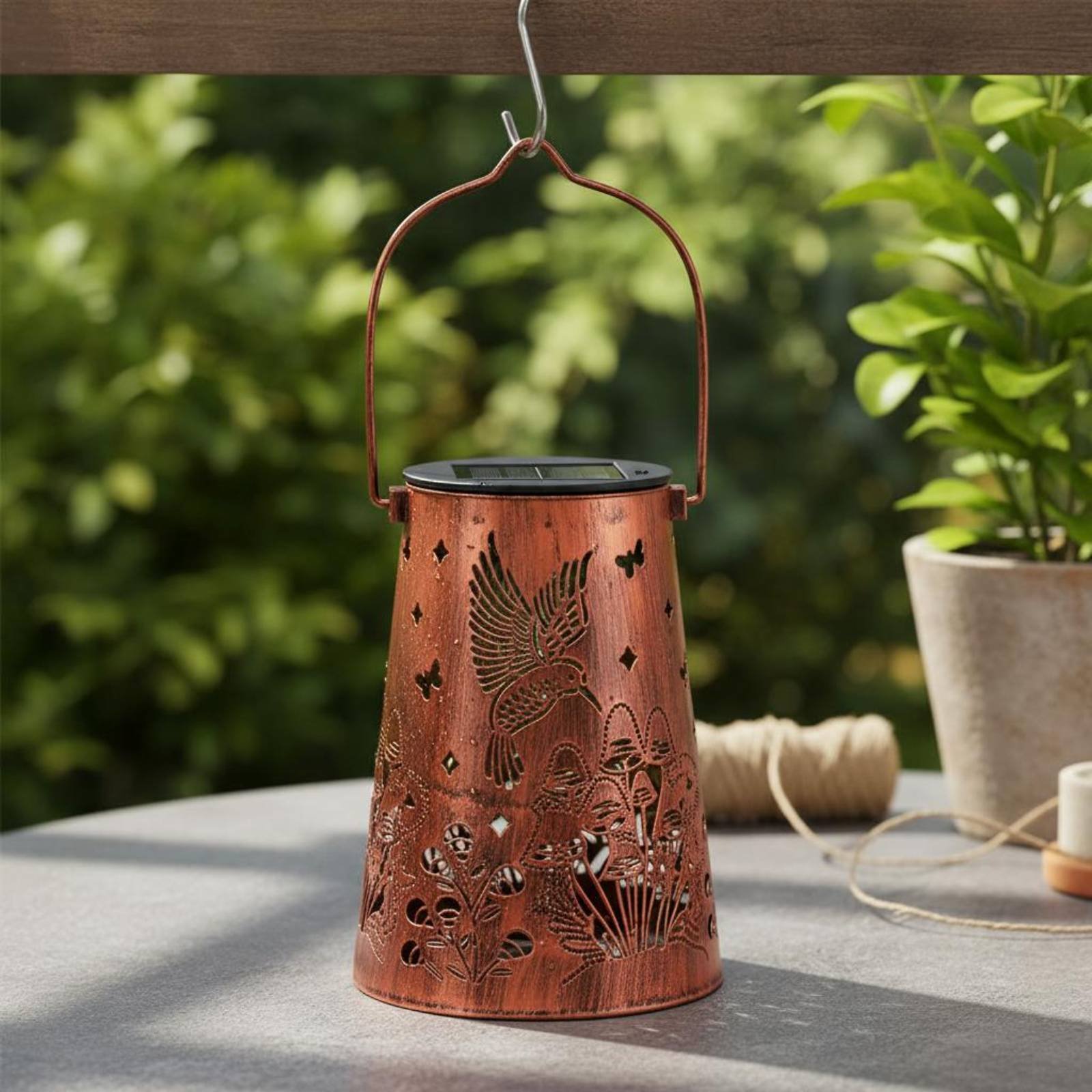 Floral Garden Lantern Pattern  - огляд і ціна Outdoor Lighting Design