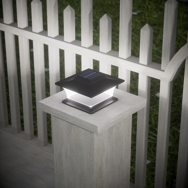 Solar Post Light with Auto On/ - огляд і ціна Post Cap Light