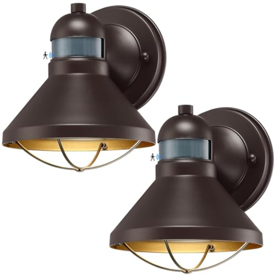 2 Pack Motion Sensor Outdoor L - огляд і ціна Outdoor Lighting Fixtures