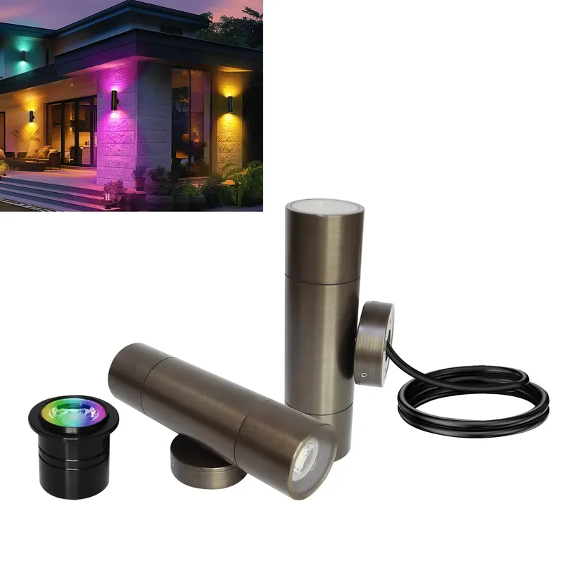 Durable Brass Outdoor LED Wall - огляд і ціна Outdoor Lighting Design