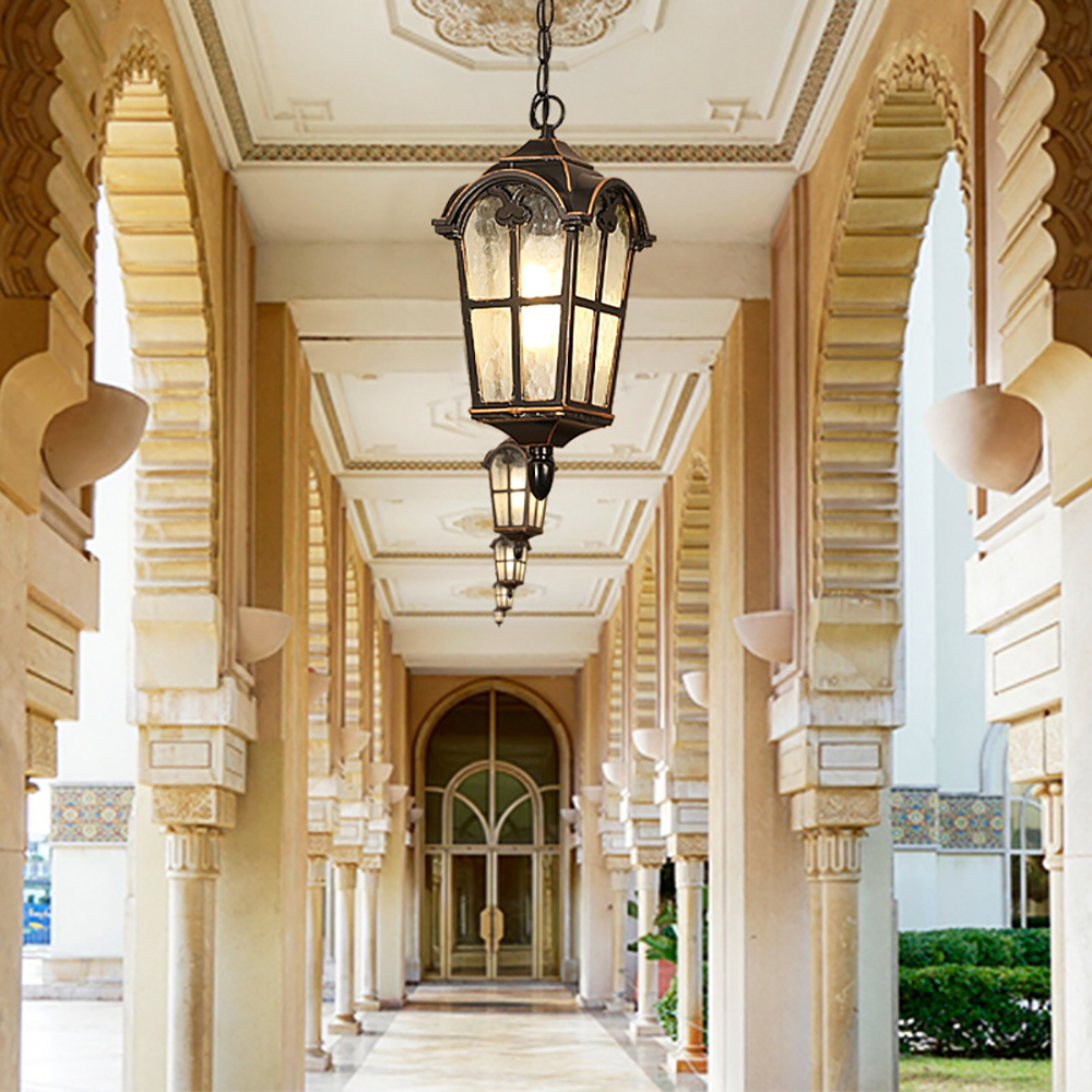 Outdoor chandelier waterproof  - огляд і ціна Outdoor Lighting Under Roof