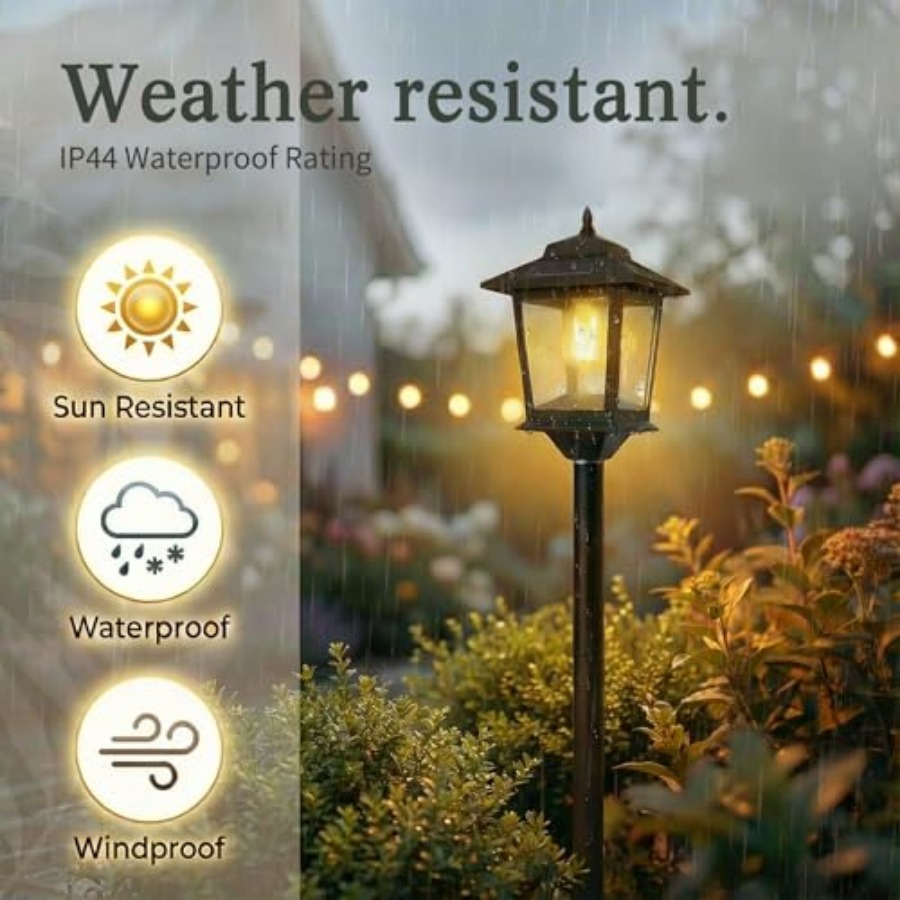 Outdoor Solar Post Lights, 2-P - огляд і ціна Outdoor Lighting Patio