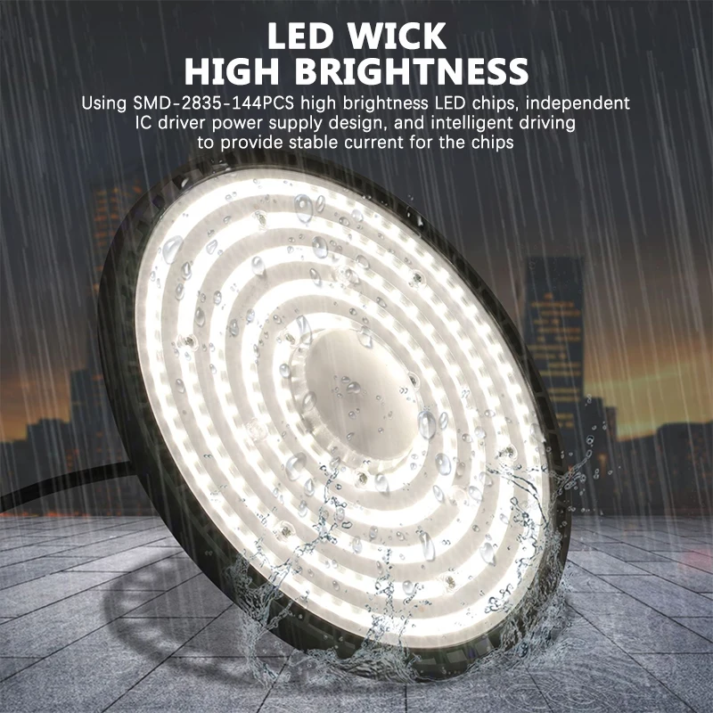 UFO LED 220V High Bay Light 10 - огляд і ціна Outdoor Lighting Warehouse