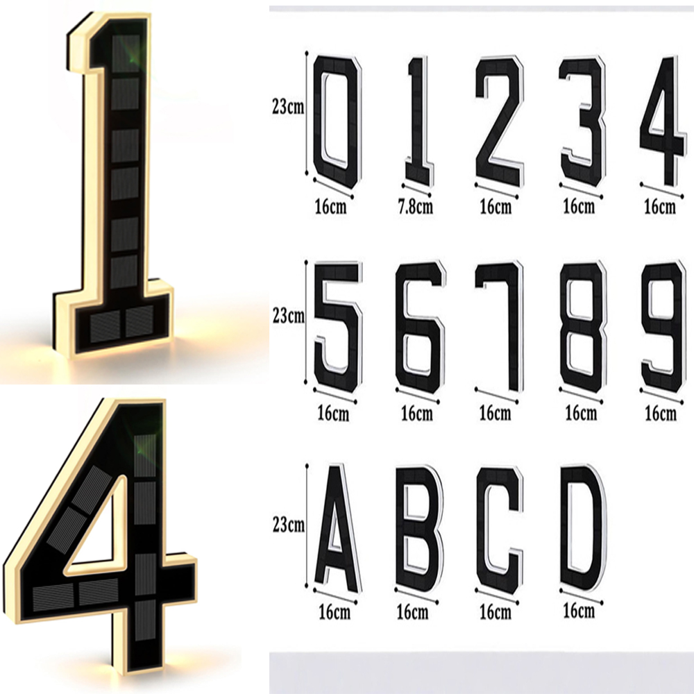 Solar House Number Lights Hous - огляд і ціна Landscape Spike Light