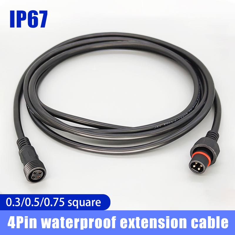 Male Famale Plug Cable 4Pin Wa - огляд і ціна Outdoor Lighting Connectors