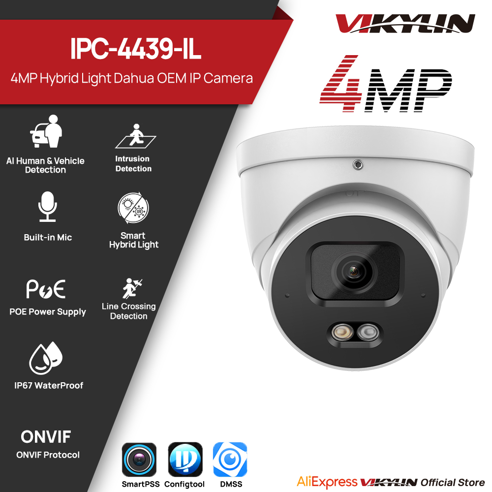 VIKYLIN 4MP IP Security Camera - огляд і ціна Outdoor Lighting Under Roof