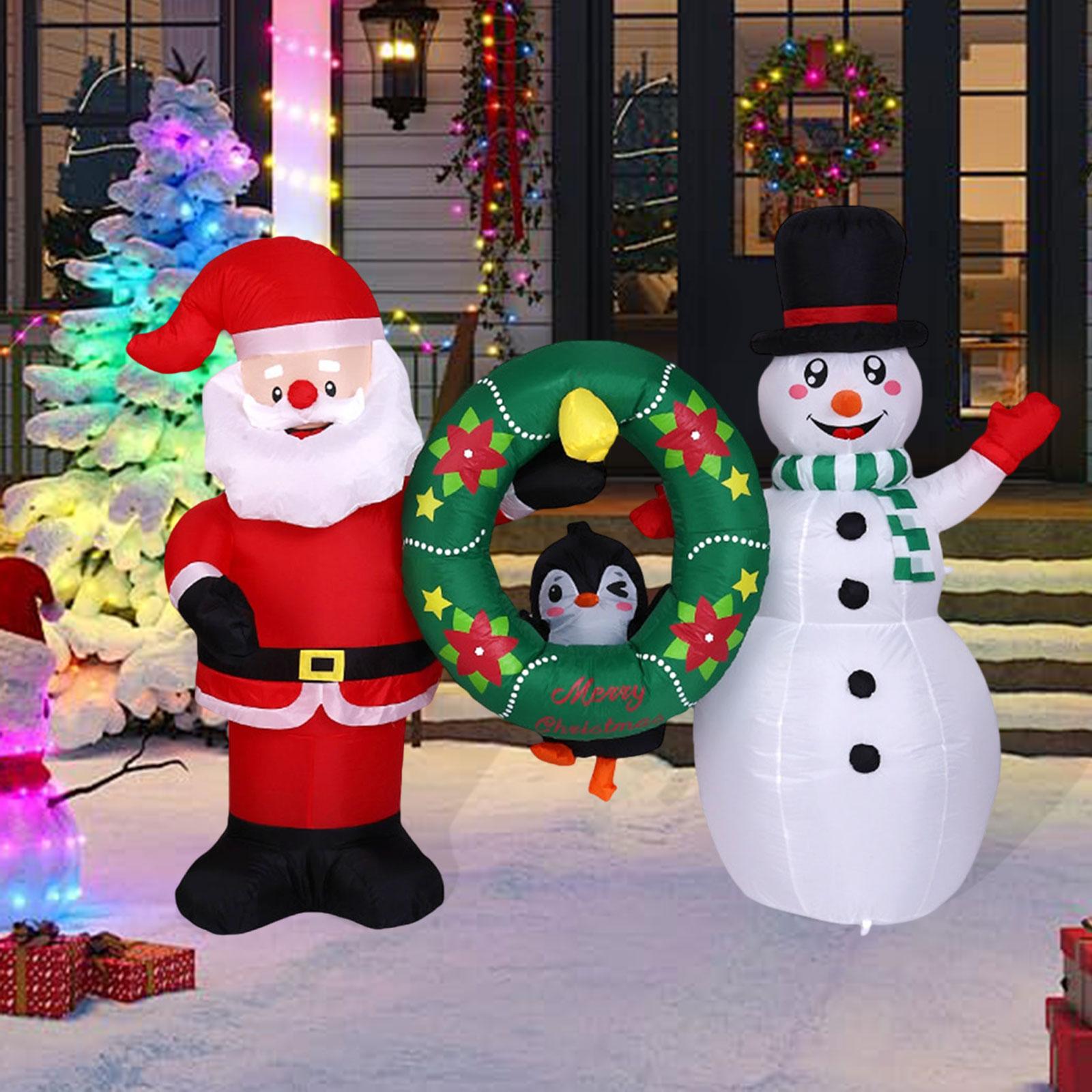 Christmas Inflatables Decorati - огляд і ціна Xmas Outdoor Lighting Decorations