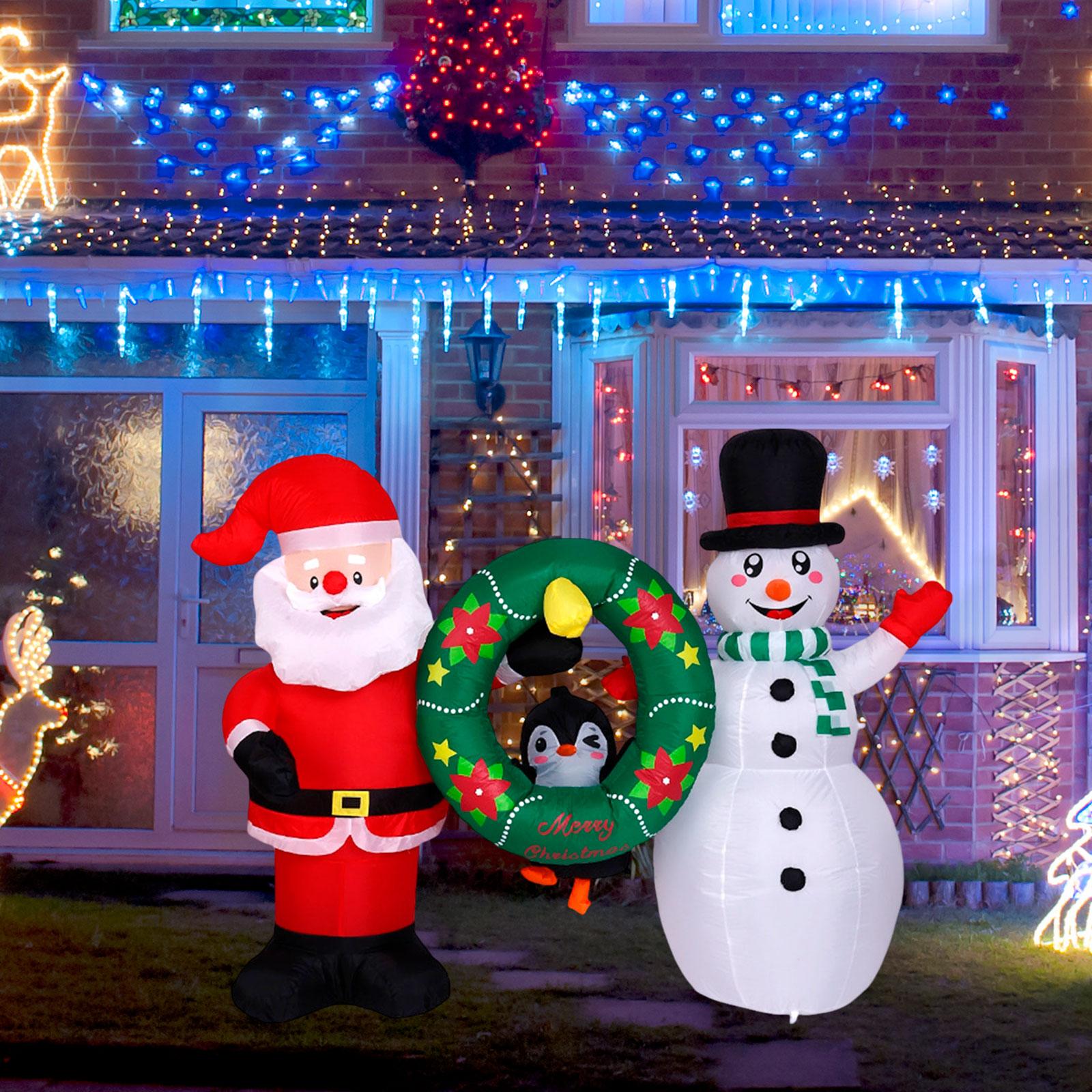 Christmas Inflatables Decorati - огляд і ціна Xmas Outdoor Lighting Decorations
