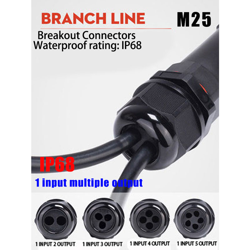 IP68 Waterproof Connector Asse - огляд і ціна Outdoor Lighting Connectors