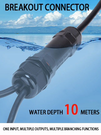 IP68 Waterproof Connector Asse - огляд і ціна Outdoor Lighting Connectors