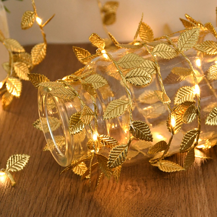 Golden Leaf Rattan Copper Wire - огляд і ціна Lighting Wedding Outdoor