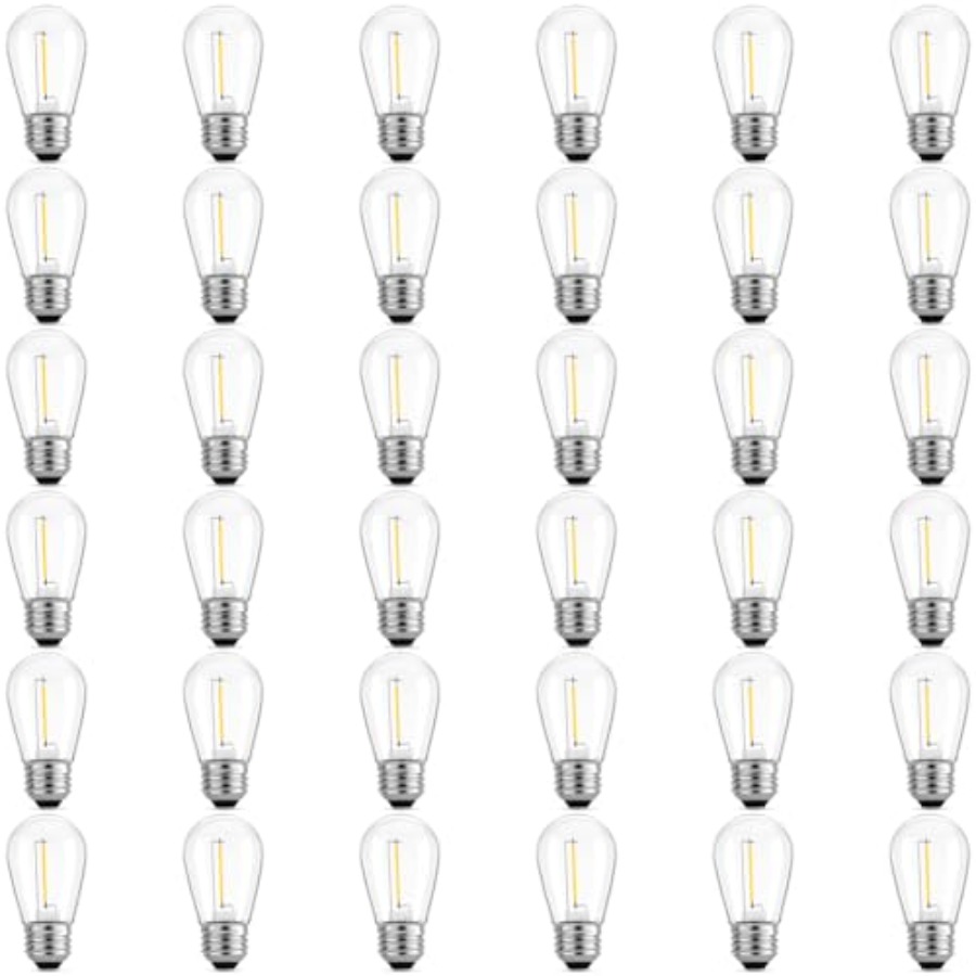 36 Pack S14 LED Bulbs for Outd - огляд і ціна Outdoor Lighting Patio