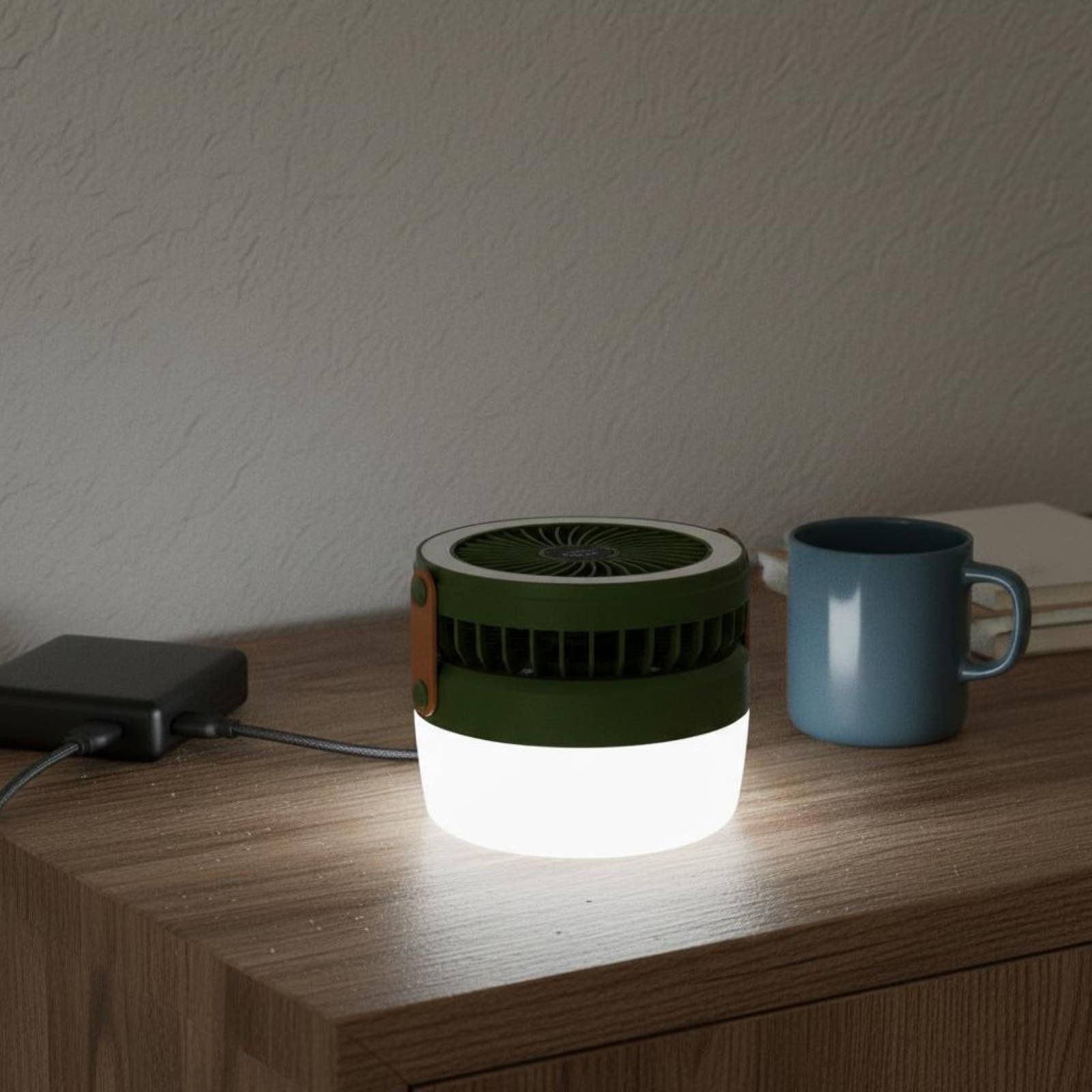 Solar Camping Fan Lantern Fold - огляд і ціна Outdoor Lighting Design