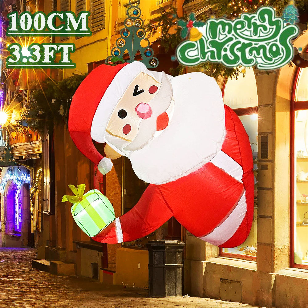 3.5Ft Christmas Inflatable San - огляд і ціна Xmas Outdoor Lighting Decorations