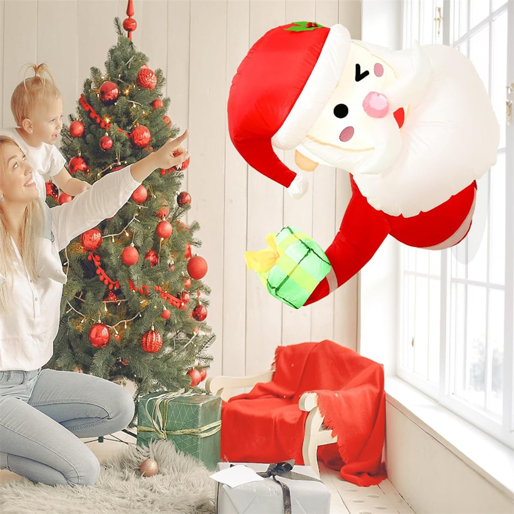 3.5Ft Christmas Inflatable San - огляд і ціна Xmas Outdoor Lighting Decorations