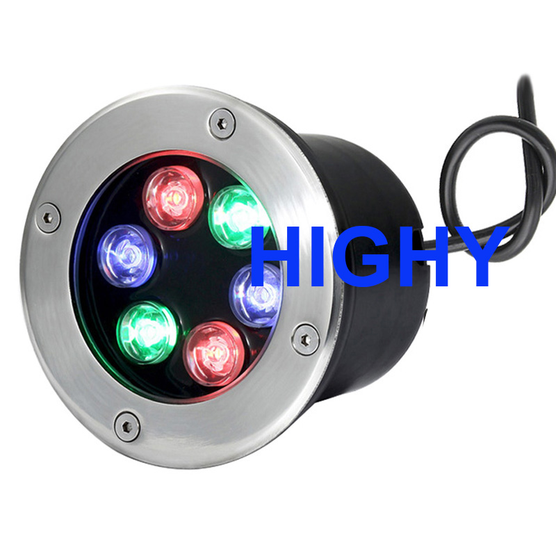 4-wire RGB LED Underground Lig - огляд і ціна Outdoor Lighting Underground Wiring