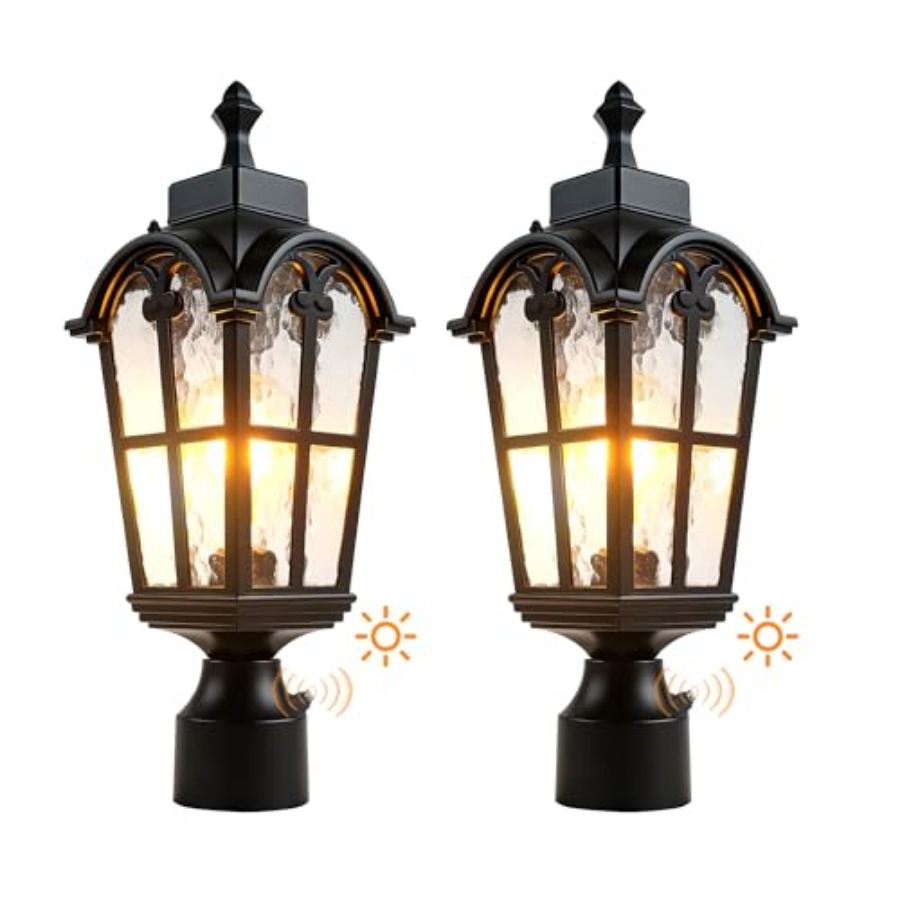 Sensor Outdoor Post Lights Wat - огляд і ціна Outdoor Lighting Fixtures