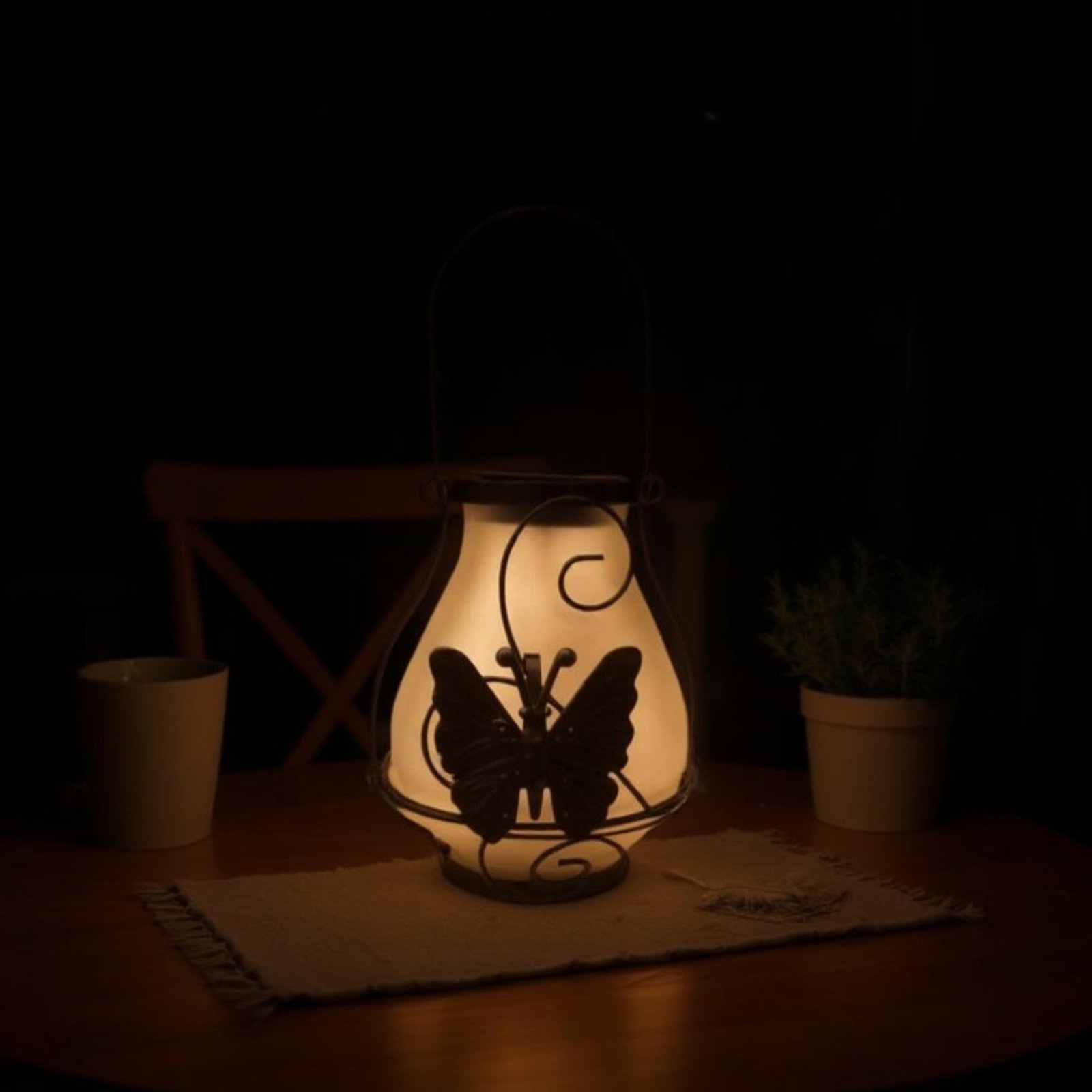 Solar Butterfly Lantern Waterp - огляд і ціна Outdoor Lighting Patio