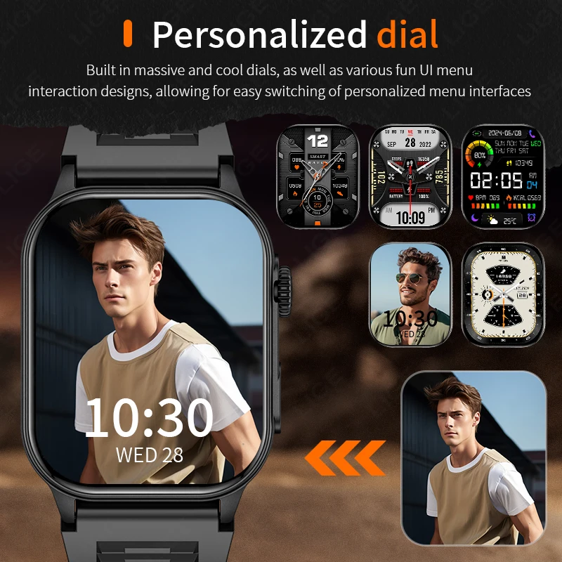 LIGE 2026 Outdoor Smart Watch  - огляд і ціна Outdoor Lighting Track