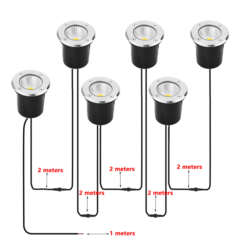 IP67 Waterproof Recessed Ingro - огляд і ціна Outdoor Lighting Underground Wiring